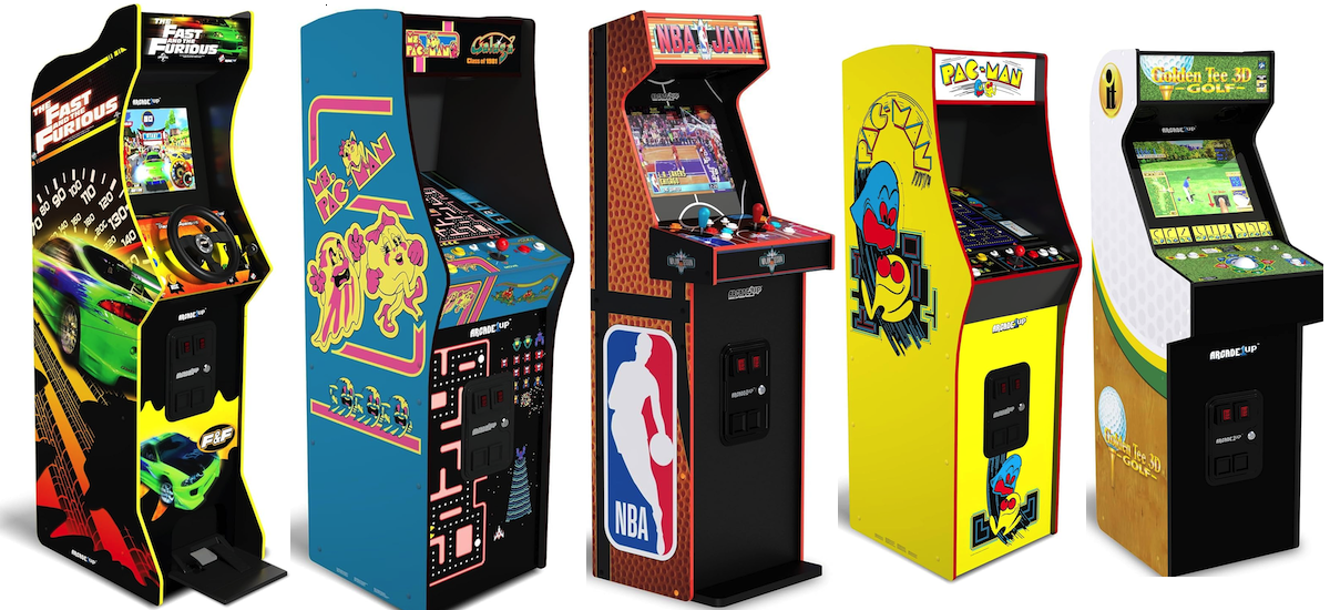 Arcade1Up Deluxe Edition Arcade Cabinets